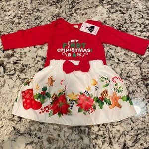 2 piece my first Christmas outfit- 70